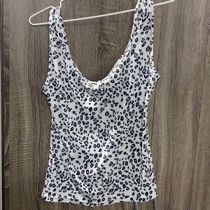 leopard print tank